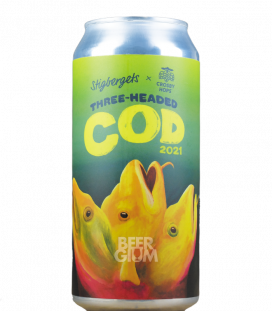 Stigbergets Three Headed Cod CANS 44cl BBF 09-04-2022 - Beergium