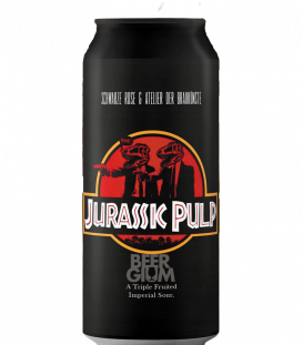 Schwarze Rose Jurassic Pulp CANS 44cl - BBF 25-02-2022 - Beergium