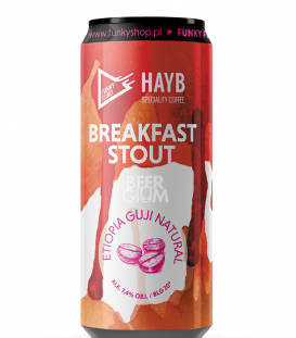 Funky Fluid Breakfast Stout: Ethiopia Guji Natural CANS 50cl - Beergium