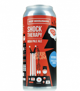 Hop Hooligans Shock Therapy V33 Strata HBC630 Meridian CANS 50CL - Beergium