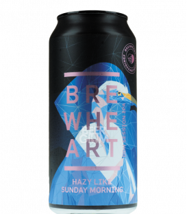 BrewHeart Hazy Like Sunday Morning CANS 44cl - Beergium