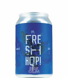 La Source Fresh Hop! India Pale Lager 2021 CANS 33cl BBF 06-04-2022 - Beergium