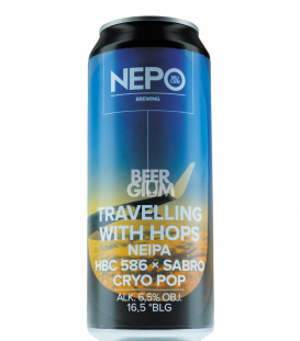 Nepomucen Travelling with Hops CANS 50cl - Beergium