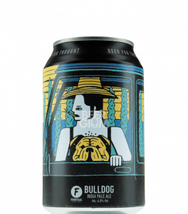 Frontaal Bulldog CANS 33cl - Beergium