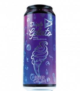 Funky Fluid Triple Gelato: PB&J CANS 50cl - Beergium