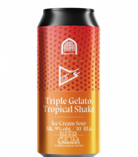 Funky Fluid / Vault City Triple Gelato: Tropical Shake CANS 50cl - Beergium