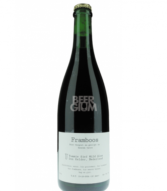 Tommie Sjef Framboos 2016 75cl