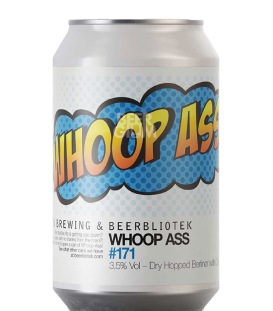 Beerbliotek / All In Brewing Whoop Ass CANS 33cl - Beergium