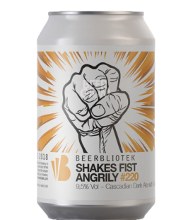 Beerbliotek Shakes Fists Angrily CANS 33cl - Beergium