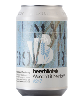 Beerbliotek Woodn’t It Be Nice? CANS 33cl - Beergium