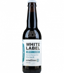 Emelisse 2019.003 White Label Imperial Russian Stout Belize Rum BA 33cl - Beergium