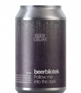 BeerBliotek Follow me into the Dark CANS 33cl - Beergium