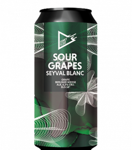 Funky Fluid Sour Grapes: Seyval Blanc CANS 50cl BBF 07-12-2021 - Beergium