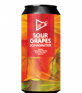 Funky Fluid Sour Grapes: Johanniter CANS 50cl BBF 07-12-2021 - Beergium